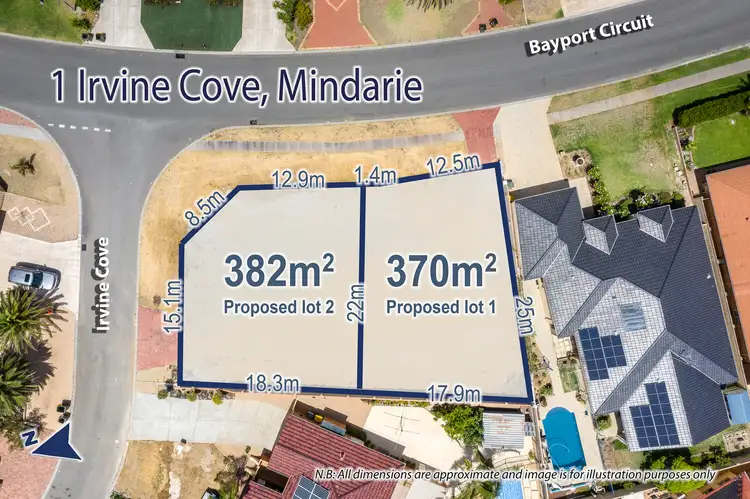 Main view of Homely land listing, 1 Irvine Cove, Mindarie WA 6030