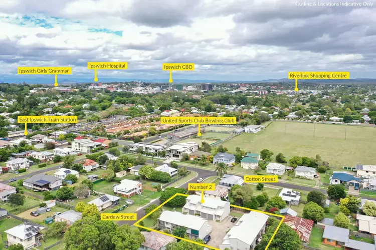 Main view of Homely unit listing, 2/6 Cardew Street, East Ipswich QLD 4305