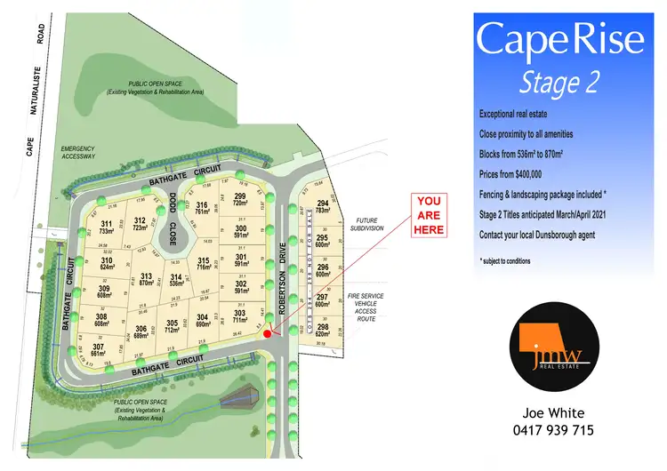 Fifth view of Homely land listing, Lot 305 Bathgate Circuit, Dunsborough WA 6281