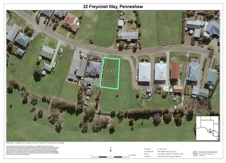 Fifth view of Homely land listing, 22 FREYCINET WAY, Penneshaw SA 5222