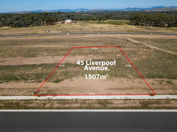 Main view of Homely land listing, 45 Liverpool Avenue, Springdale Heights NSW 2641