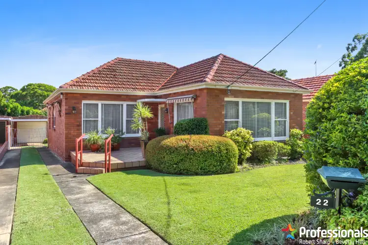 22 Burrell Street, Beverly Hills NSW 2209