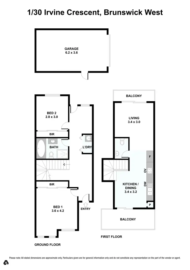 Seventh view of Homely townhouse listing, 1/30 Irvine Crescent, Brunswick West VIC 3055