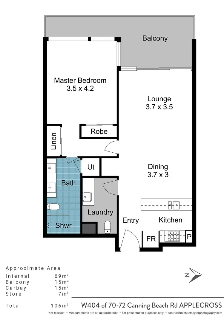 Seventh view of Homely house listing, W404/70-72 Canning Beach Road, Applecross WA 6153