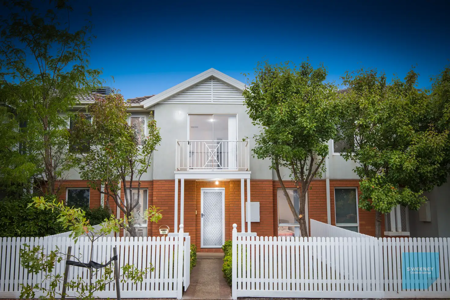 Main view of Homely townhouse listing, 55 St Georges Avenue, Caroline Springs VIC 3023