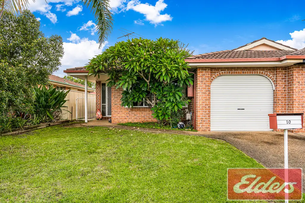 Main view of Homely semi-detached listing, 10 Vivaldi Crescent, Claremont Meadows NSW 2747