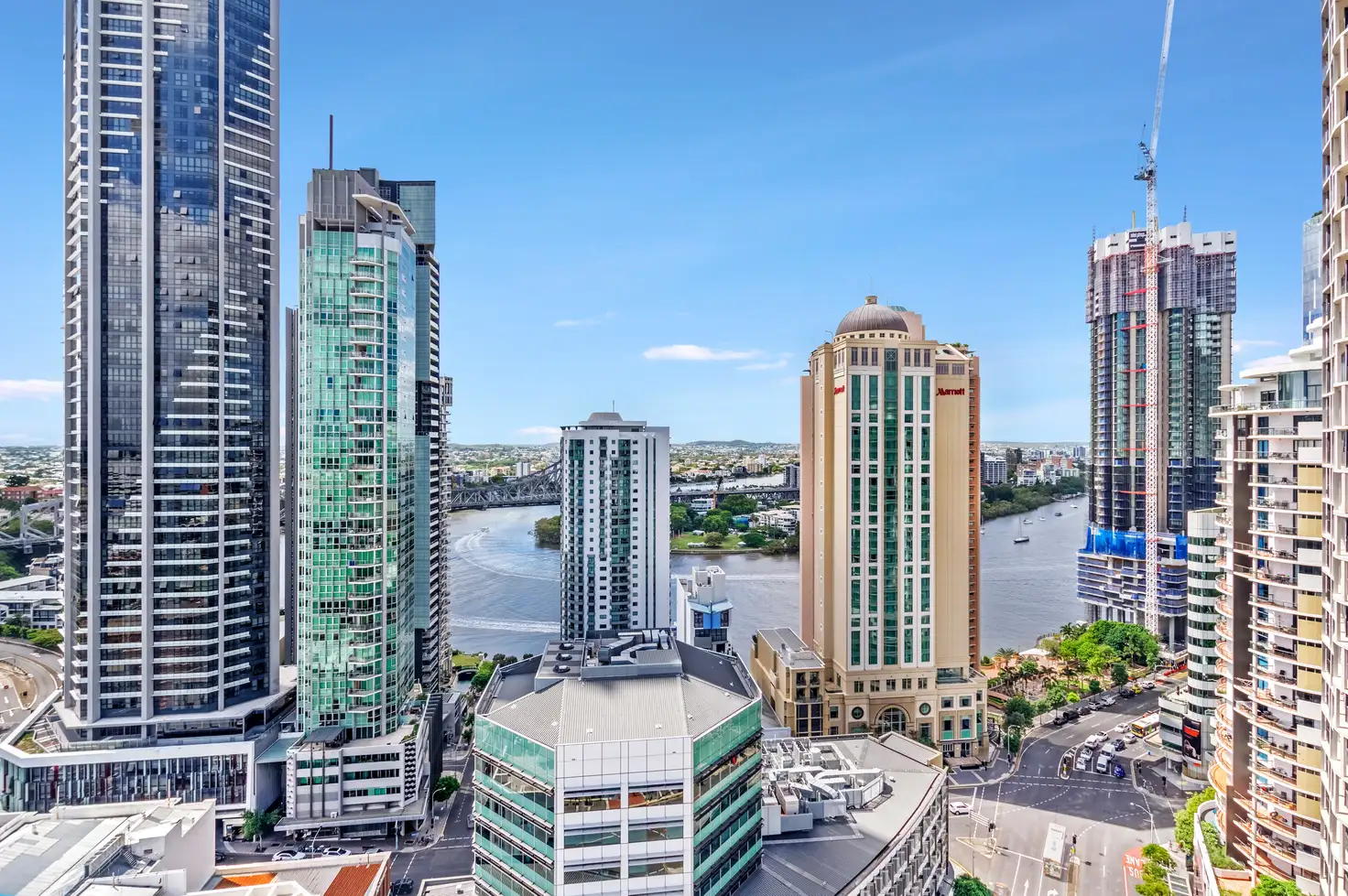 Main view of Homely apartment listing, 2407 570 Queen Street, Brisbane City QLD 4000