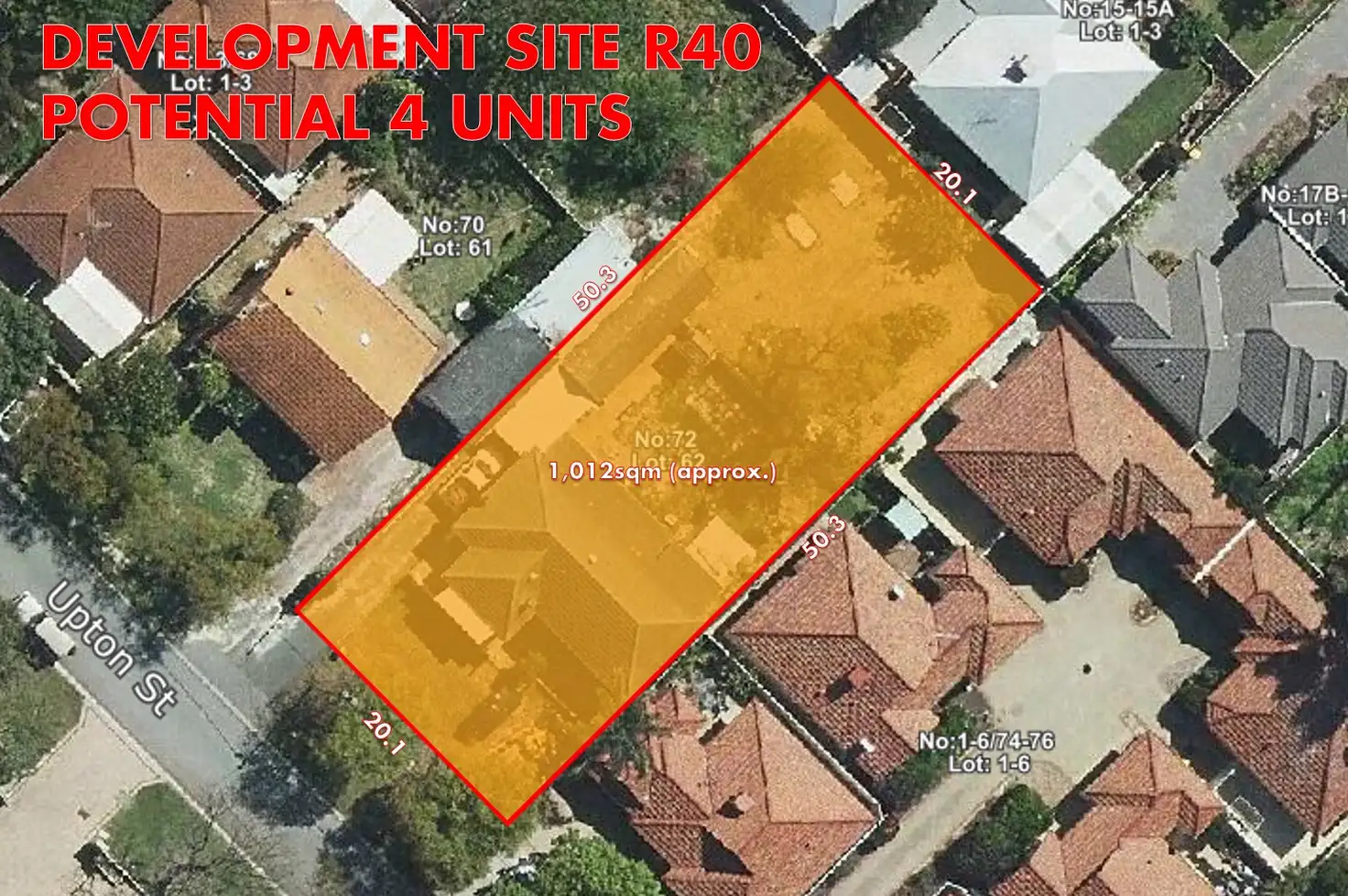 Main view of Homely house listing, 72 Upton Street, St James WA 6102