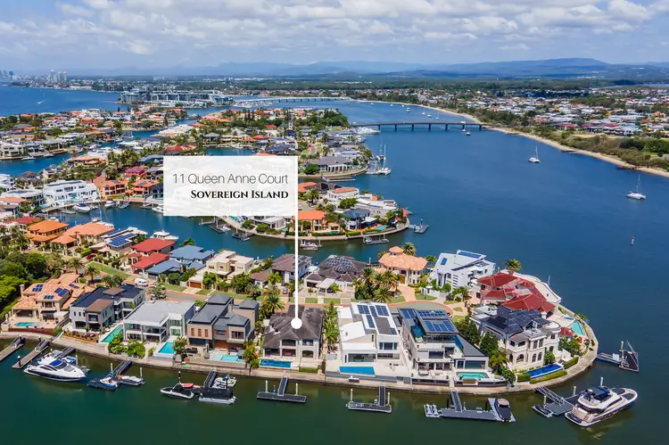 Fourth view of Homely house listing, 11 Queen Anne Court, Sovereign Islands QLD 4216