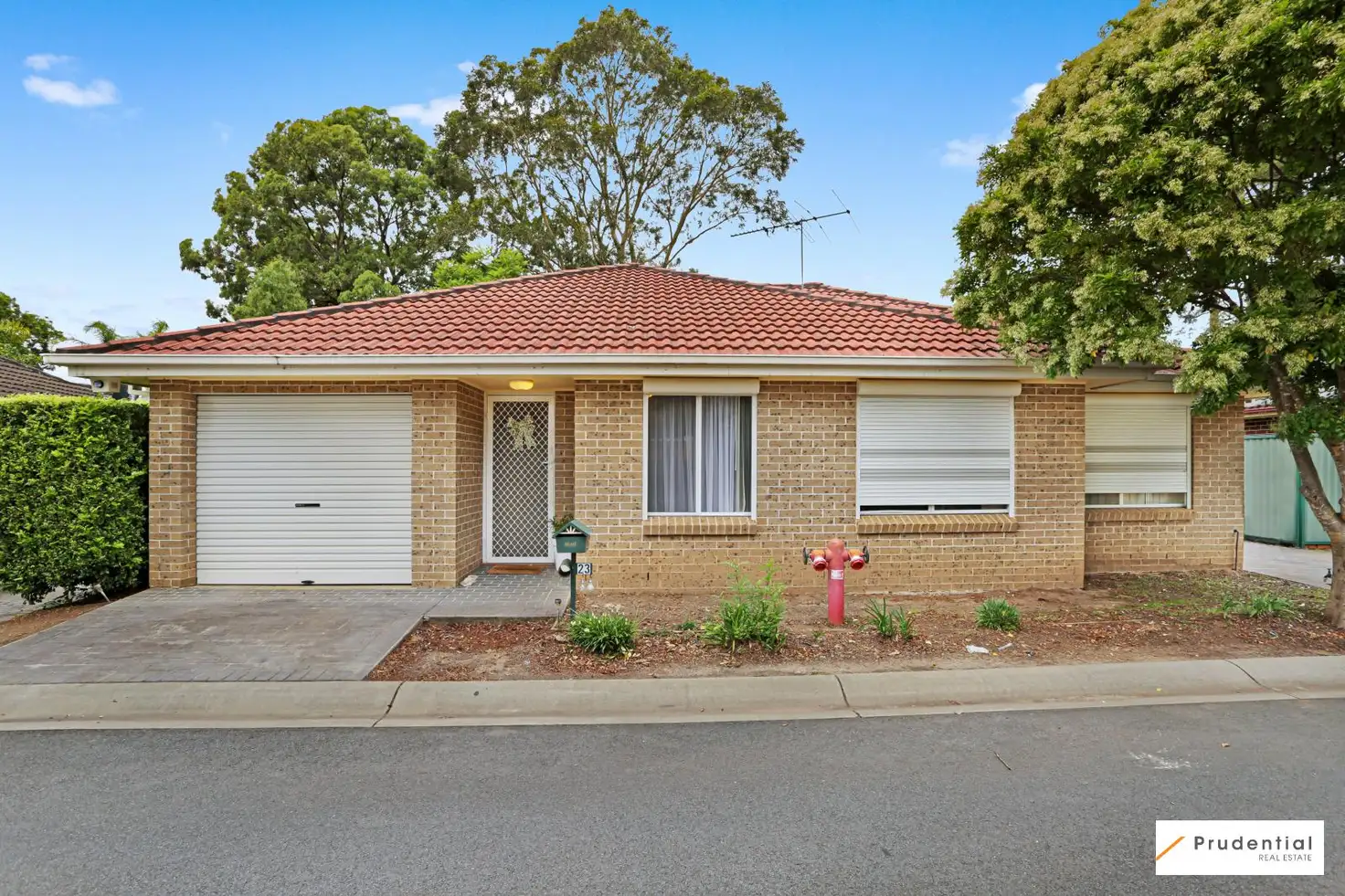 Main view of Homely villa listing, 23/17-21 Poplar Crescent, Bradbury NSW 2560