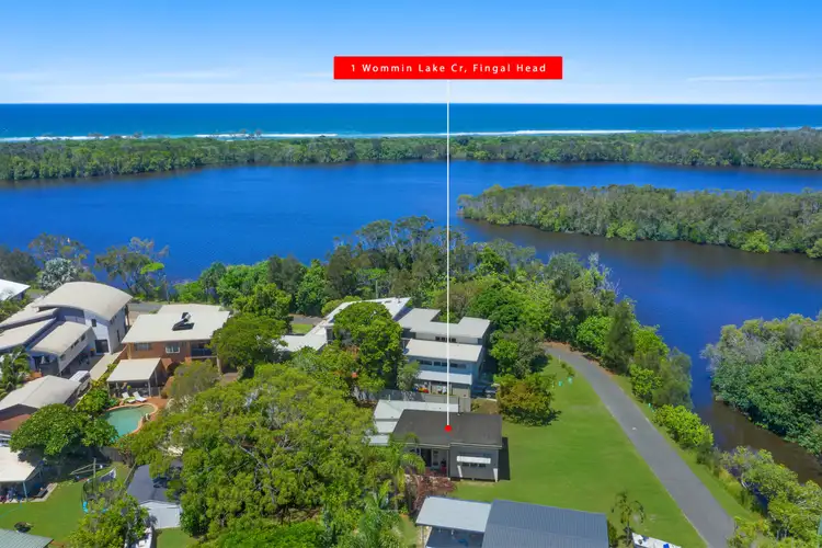Main view of Homely house listing, 1 Wommin Lake Crescent, Fingal Head NSW 2487