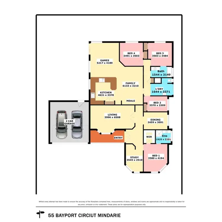 Fifth view of Homely house listing, 55 Bayport Circuit, Mindarie WA 6030