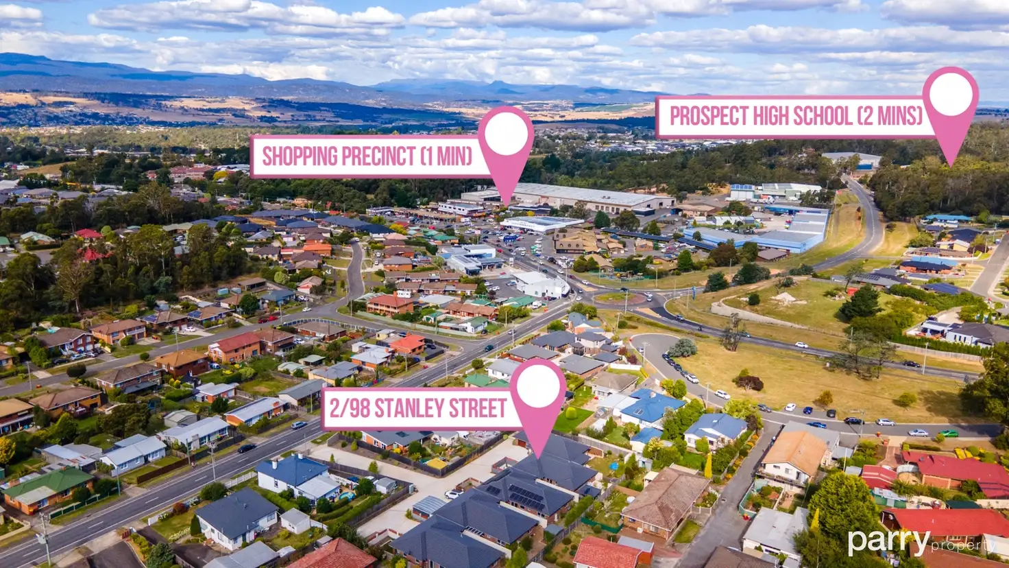 Main view of Homely unit listing, 2/98 Stanley Street, Prospect TAS 7250