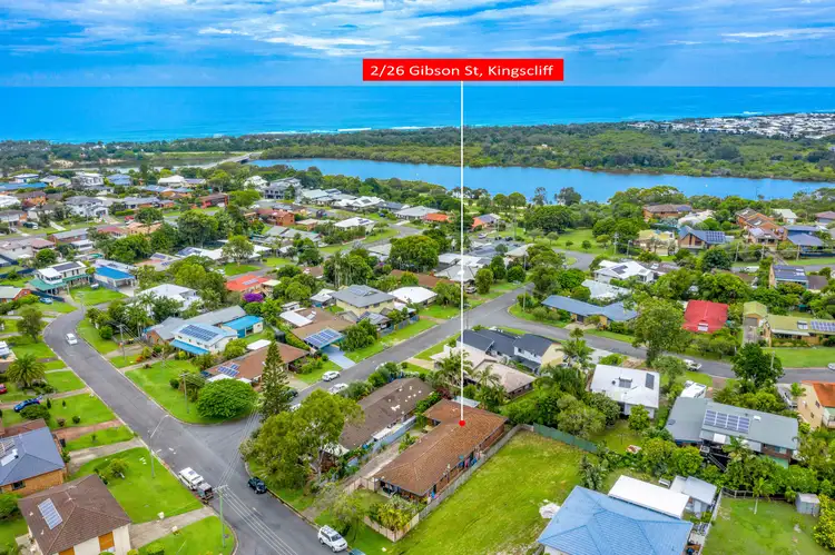 Main view of Homely semi-detached listing, 2/26 Gibson Street, Kingscliff NSW 2487
