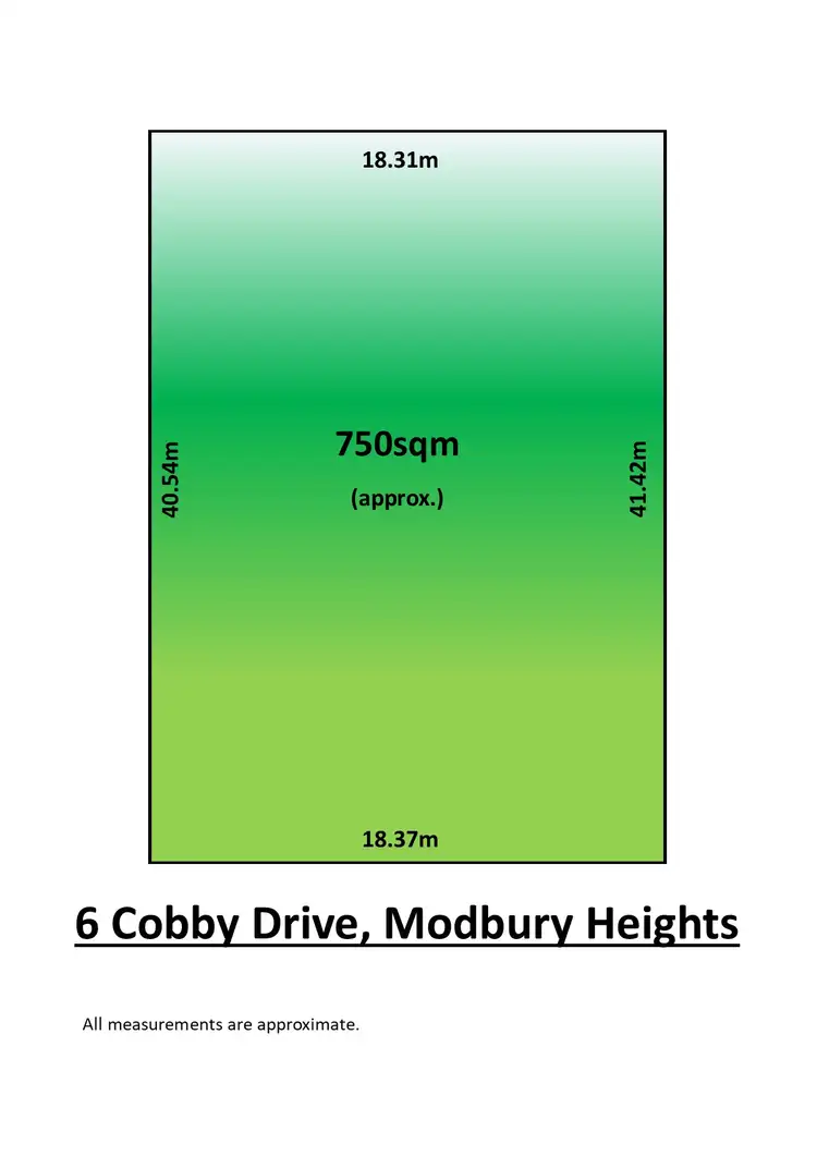Main view of Homely land listing, 6 Cobby Drive, Modbury Heights SA 5092