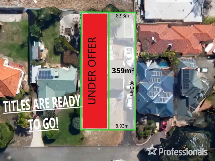 Main view of Homely land listing, 12 York Avenue, Bentley WA 6102