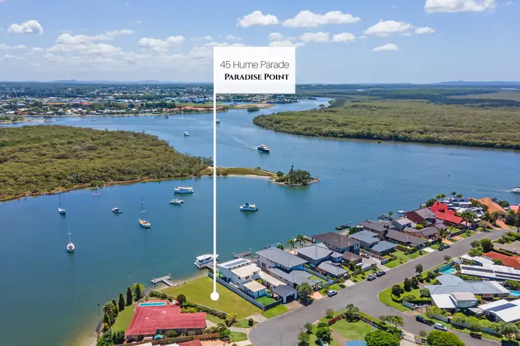 Second view of Homely land listing, 45 Hume Parade, Paradise Point QLD 4216