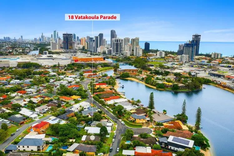 Main view of Homely house listing, 18 Vatakoula Parade, Mermaid Waters QLD 4218