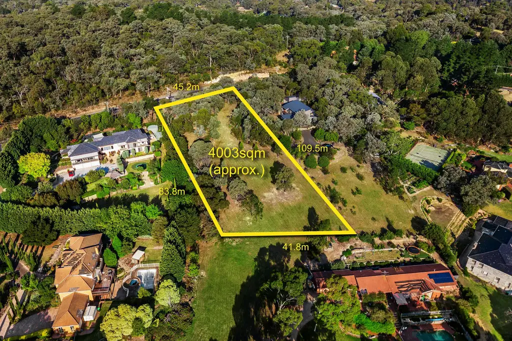 Main view of Homely land listing, 337-339 Tindals Road, Warrandyte VIC 3113