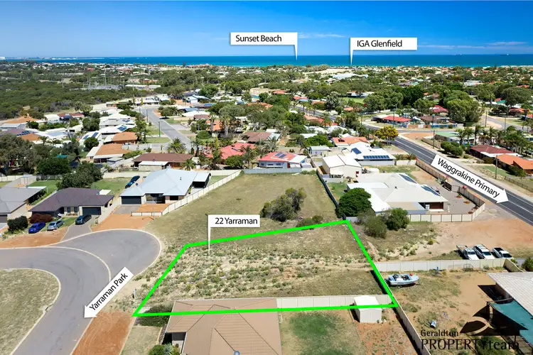 Second view of Homely land listing, 22 Yarraman Road, Waggrakine WA 6530
