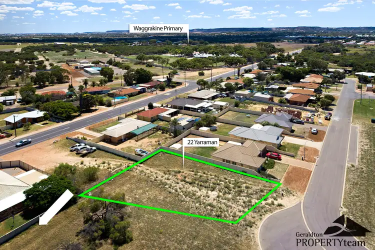 Third view of Homely land listing, 22 Yarraman Road, Waggrakine WA 6530