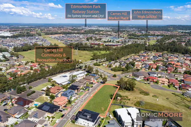 Main view of Homely land listing, 99-101 Carmichael Drive, West Hoxton NSW 2171