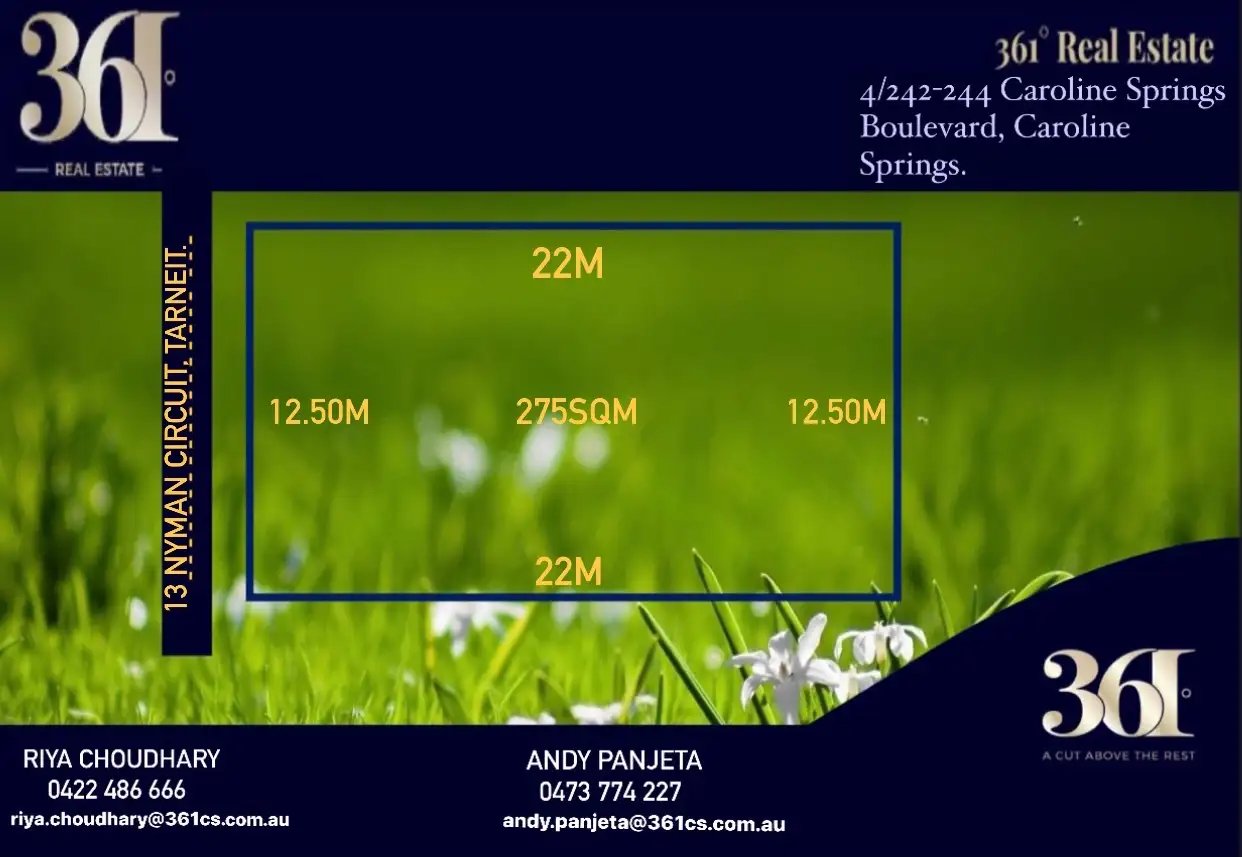 Main view of Homely land listing, 13 Nyman Circuit, Tarneit VIC 3029