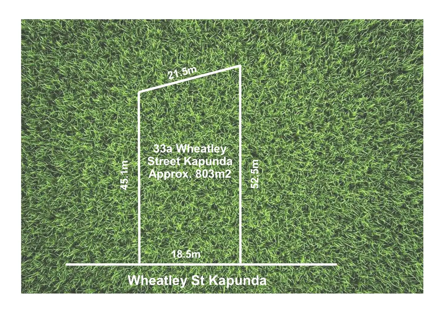 Main view of Homely land listing, 33a Wheatley Street, Kapunda SA 5373