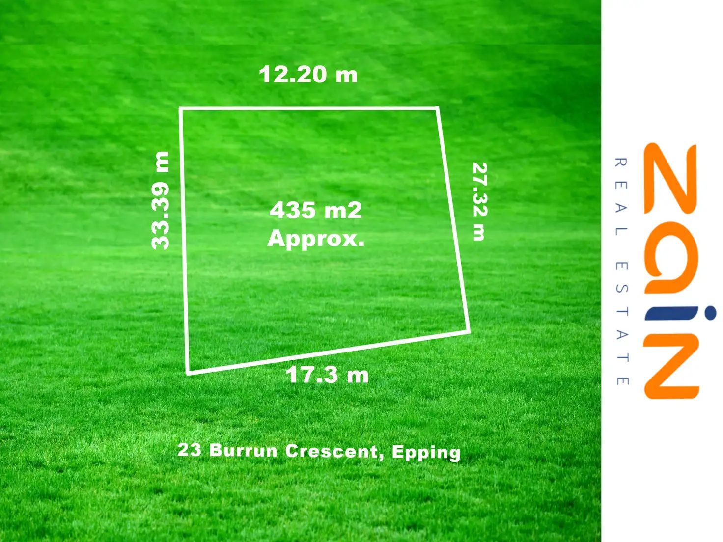 Main view of Homely land listing, 23 Burrun Crescent, Epping VIC 3076