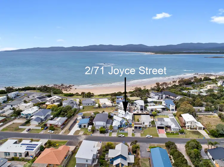 Main view of Homely villa listing, 2/71 Joyce Street, Hawley Beach TAS 7307