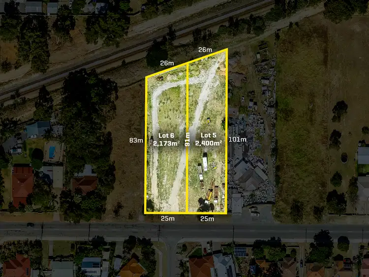 Second view of Homely land listing, 19 Balfour Road, Swan View WA 6056