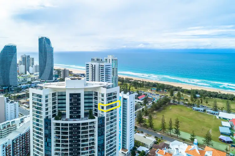 Fifth view of Homely apartment listing, 2706/22 Surf Parade, Broadbeach QLD 4218