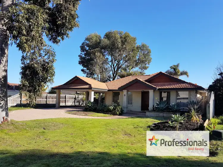 Main view of Homely house listing, 6 Braidwood Drive, Australind WA 6233
