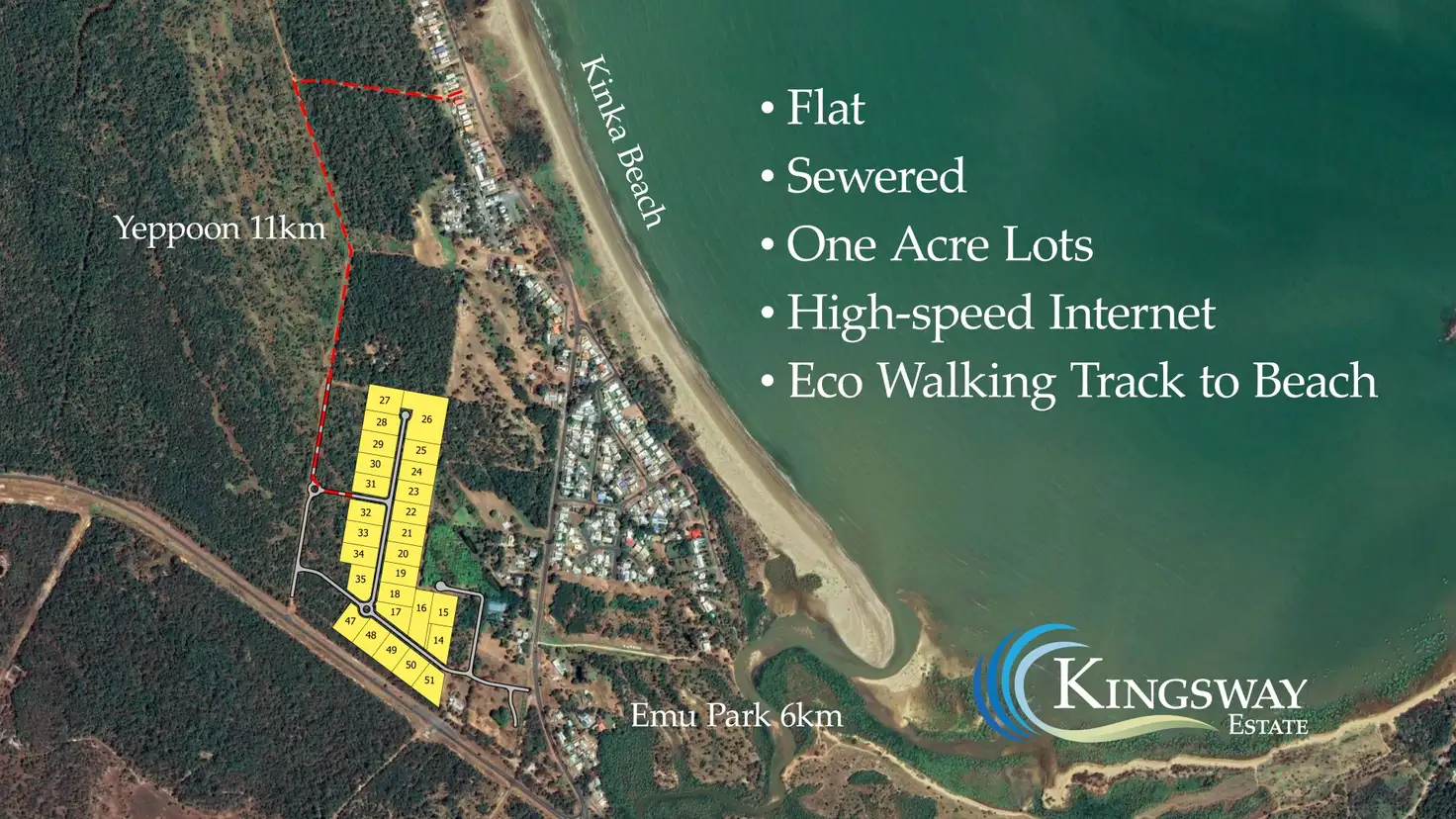 Main view of Homely land listing, Lot 50 ( 1 Acre ) Scenic Highway, Kinka Beach QLD 4703