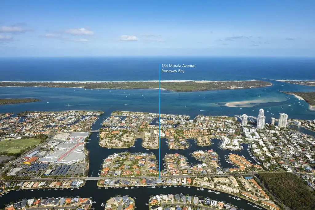 Main view of Homely house listing, 134 Morala Avenue, Runaway Bay QLD 4216