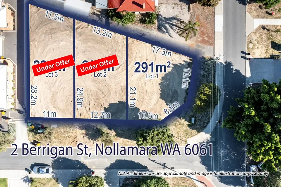 Main view of Homely land listing, 2 (Lot 2) Berrigan Street, Nollamara WA 6061