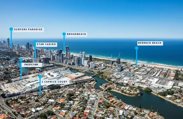 Second view of Homely house listing, 3 Caprice Court, Mermaid Waters QLD 4218