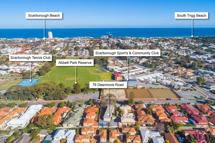 Second view of Homely block of units listing, 76 Deanmore Road, Scarborough WA 6019