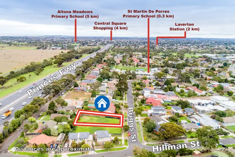 Second view of Homely land listing, 7 Briggs Street, Laverton VIC 3028