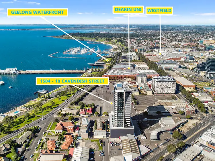 Third view of Homely apartment listing, 1504/18-20 Cavendish Street, Geelong VIC 3220