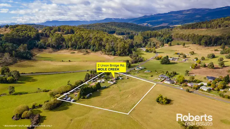 Second view of Homely house listing, 2 Union Bridge Road, Mole Creek TAS 7304