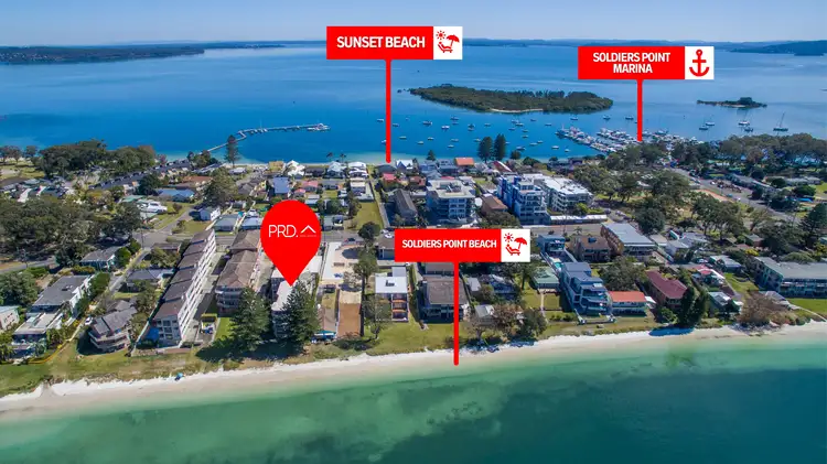 Second view of Homely apartment listing, 3/37 Soldiers Point Road, Soldiers Point NSW 2317