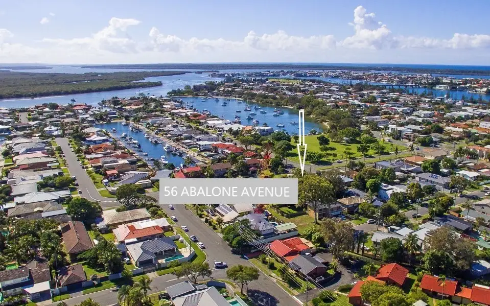 Main view of Homely house listing, 56 Abalone Avenue, Paradise Point QLD 4216