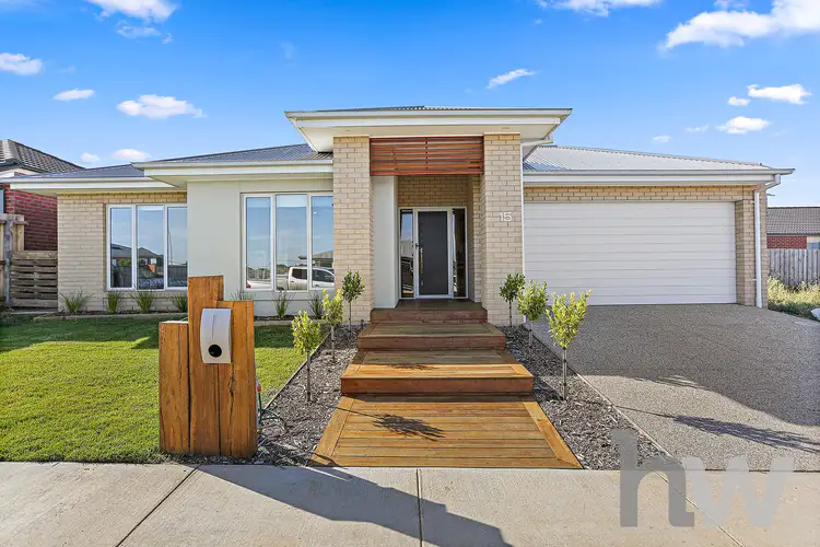 Second view of Homely house listing, 15 Panabeh Place, Grovedale VIC 3216