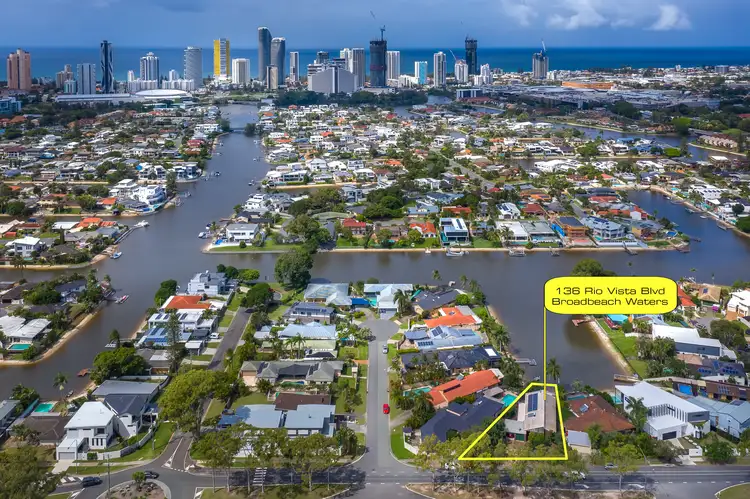 Main view of Homely house listing, 136 Rio Vista Boulevard, Broadbeach QLD 4218