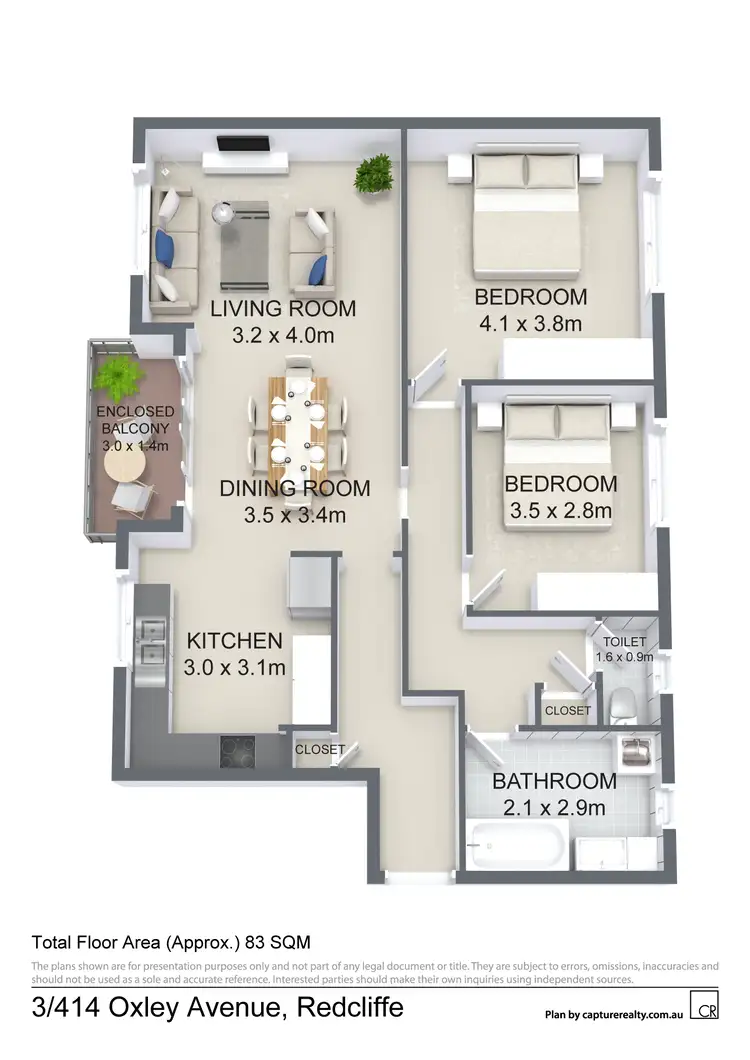 Fifth view of Homely unit listing, 3/414 Oxley Avenue, Redcliffe QLD 4020