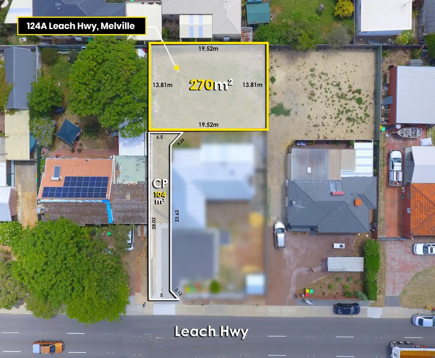 Main view of Homely land listing, 124A Leach Highway, Melville WA 6156