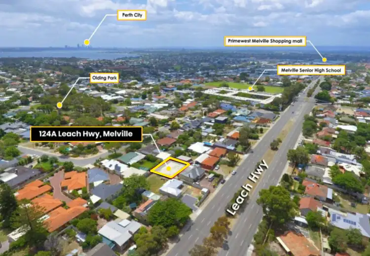Third view of Homely land listing, 124A Leach Highway, Melville WA 6156