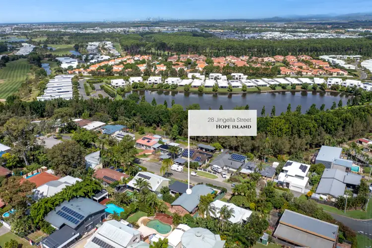 Fifth view of Homely house listing, 28 Jingella Street, Hope Island QLD 4212