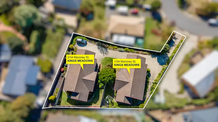 Units 1 & 2/34 Maroney St, Kings Meadows TAS 7249